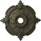 Ekena Millwork Benson Classic Medallion (Canopies up to 6 1/2"), 28 3/8"OD x 3 3/4"ID x 1 5/8"P, Witch Hazel CM28BEWHF - alternate 1